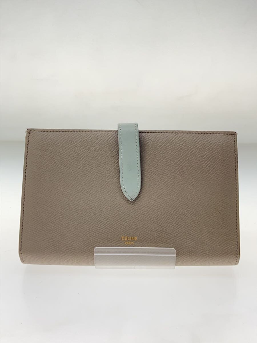 【中古】CELINE◆財布/レザー/GRY/レディース【服飾雑貨他】｜2ｎｄ STREET 店 8,978円