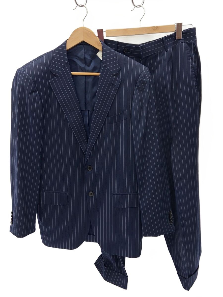 【中古】BRILLA per il gusto◆スーツ/48/ウール/NVY/ストライプ/BR029S03X【メンズウェア】｜2ｎｄ STREET 店 13,385円