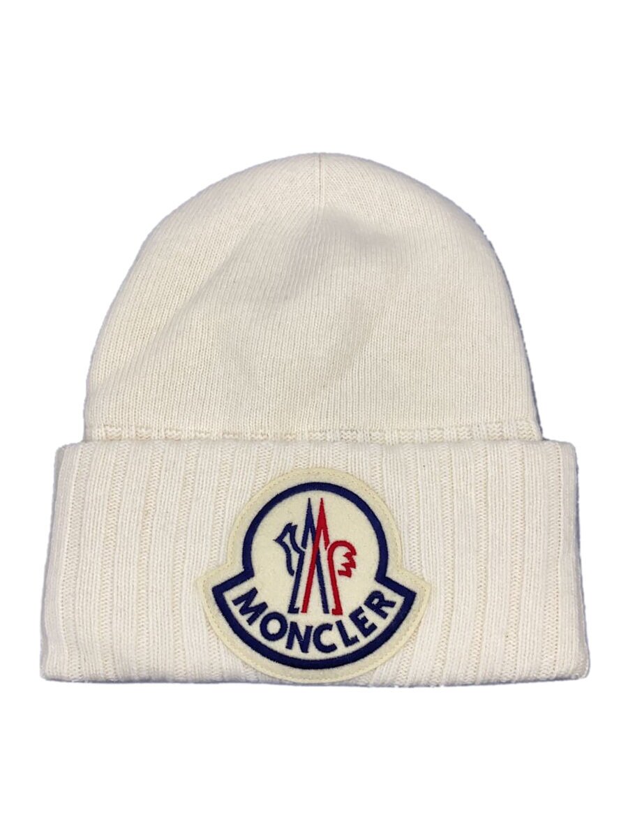 【中古】MONCLER◆編み物旗がしら/--/羊毛/メンズ/E20919926200【服飾雑貨他】