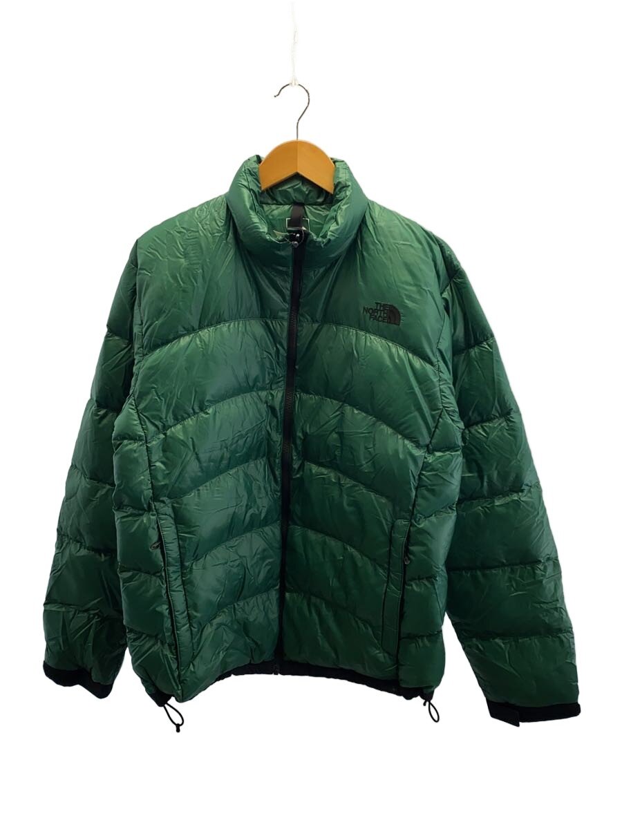 【中古】THE NORTH FACE◆ZIZ ACONCAGUA JACKET_ジップインジップアコンカグアジャケット/L/ナイロン/GRN【メンズウェア】