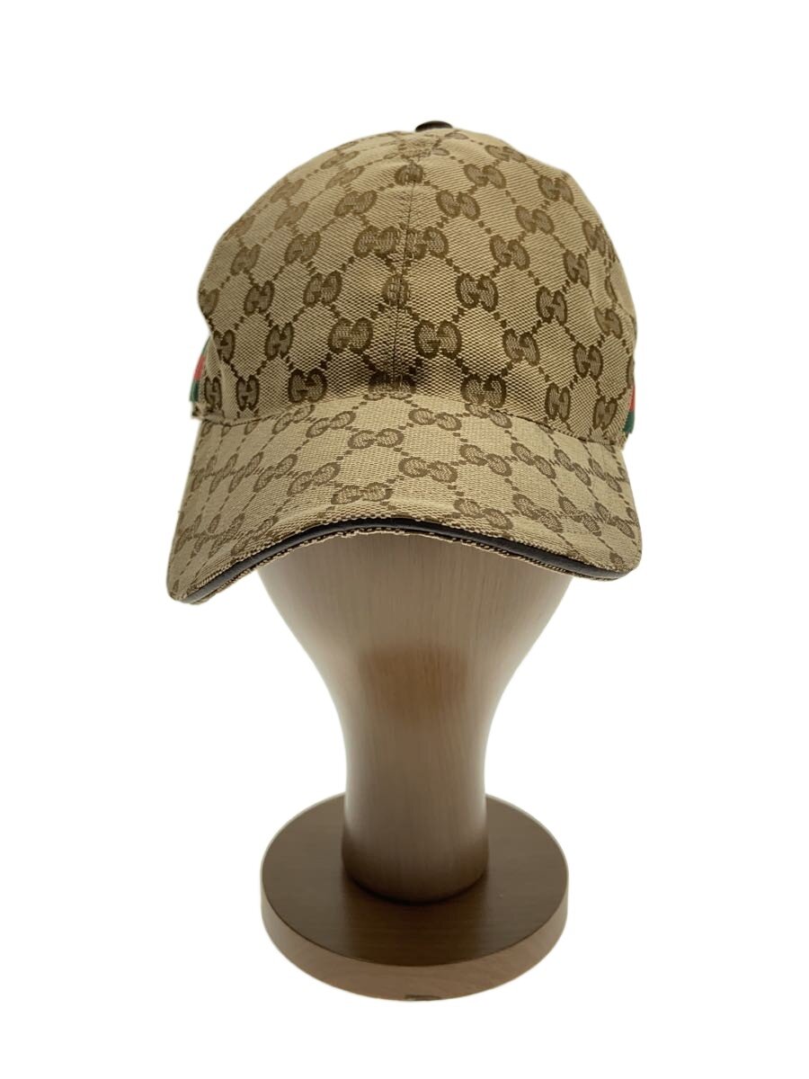 【中古】GUCCI◆キャップ/S/ポリエステル/BRW/メンズ/200035 KQW8G【服飾雑貨他】|2nd STREET 店