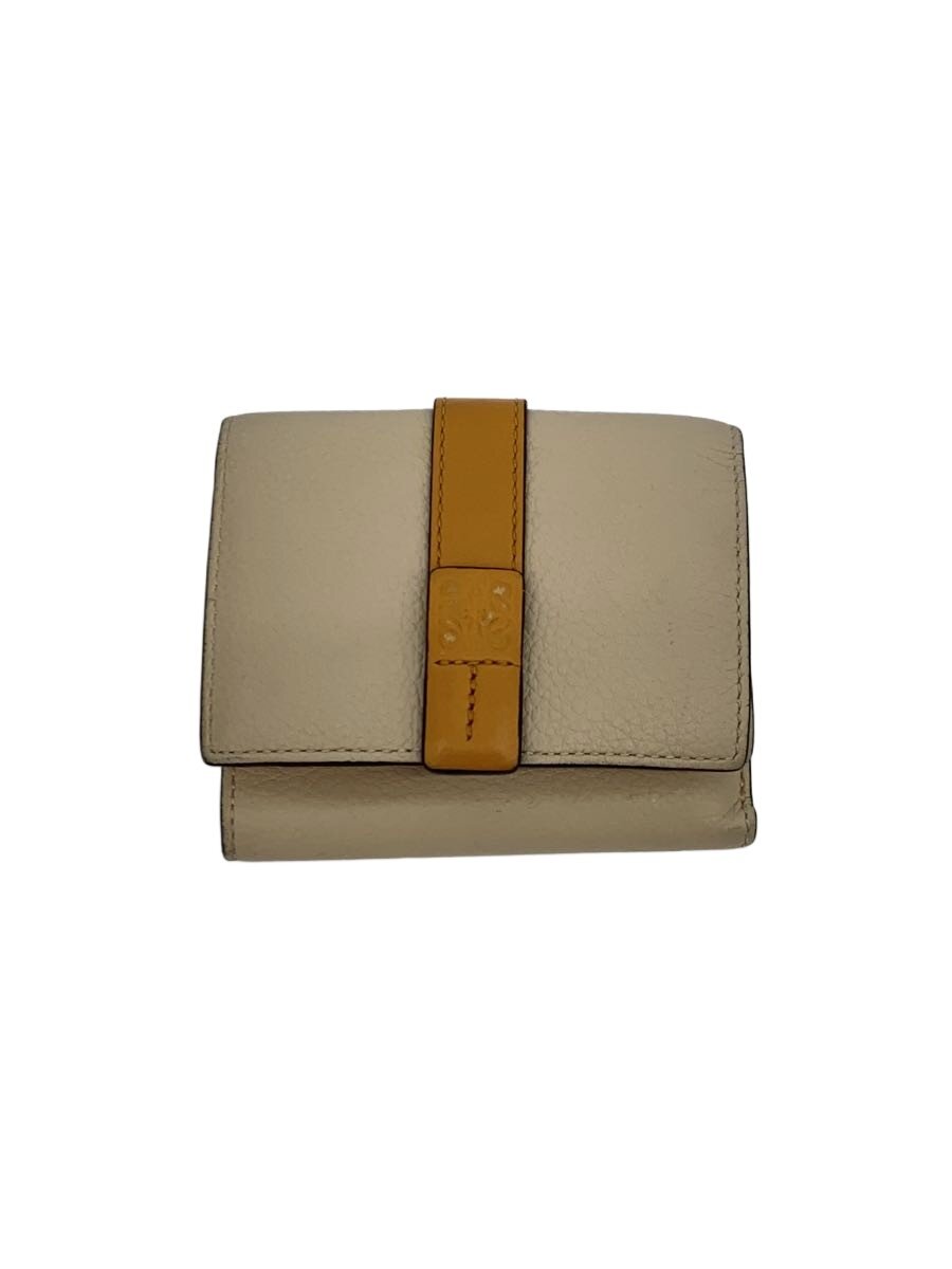 【中古】LOEWE◆3つ折り財布/レザー/BEG/レディース【服飾雑貨他】｜2ｎｄ STREET 店
