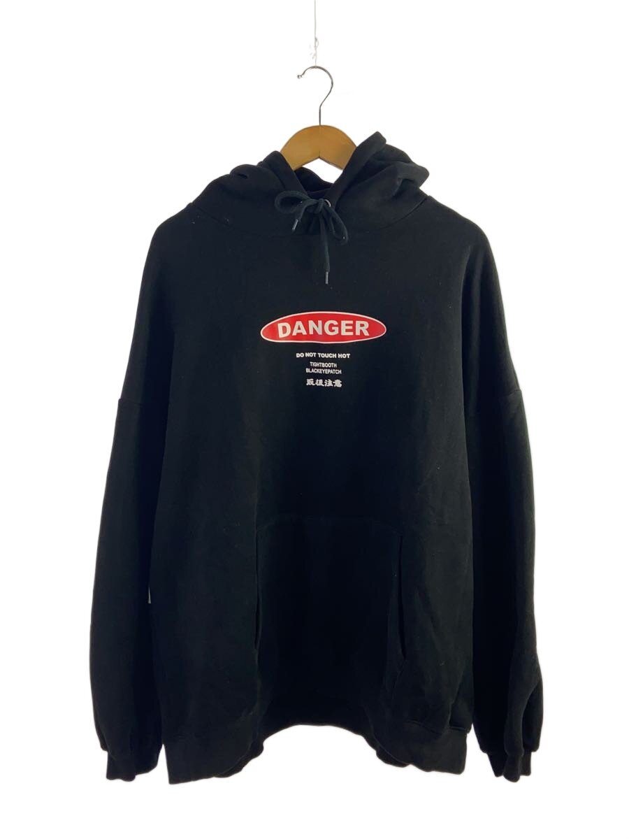 【中古】TIGHTBOOTH PRODUCTION◆タイトブース/ブラックアイパッチ/コラボ/パーカー/XL/コットン/BLK【メンズウェア】｜2ｎｄ STREET 店