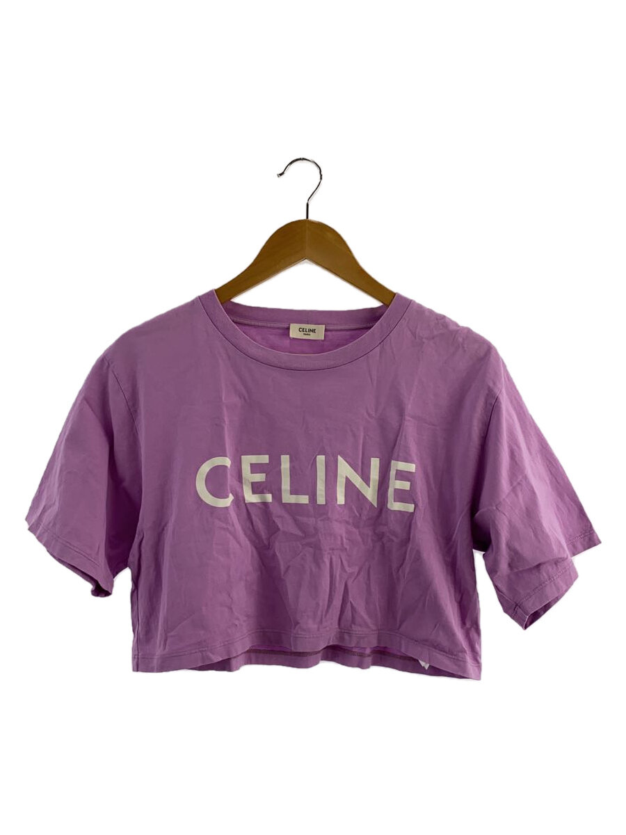 【中古】CELINE◆プルオーバー/S/綿織物/PNK/刷り上げる/2X761671Q//【レディースお召しもの】