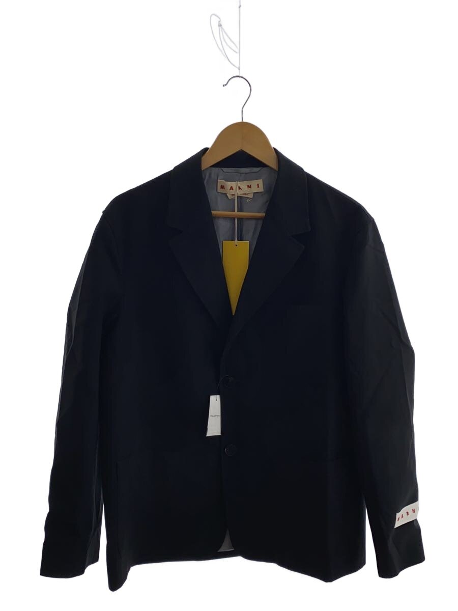 【中古】MARNI◆テーラードジャケット/46/ポリエステル/BLK/GUMU0121U0【メンズウェア】｜2ｎｄ STREET 店