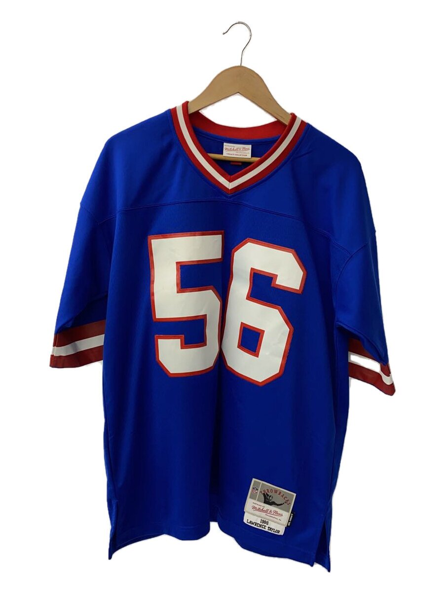 【中古】mitchell\u0026ness◆スポーツウェアー/44/BLU【運動競技】