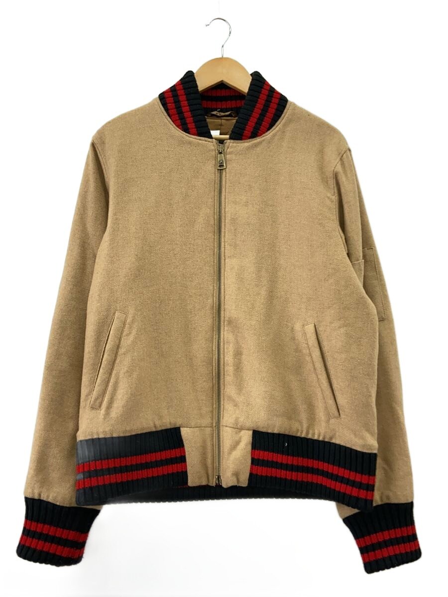 【中古】GABRIELE PASINI◆ブルゾン/46/ウール/BEG/無地/GP.612【メンズウェア】|2nd STREET 店