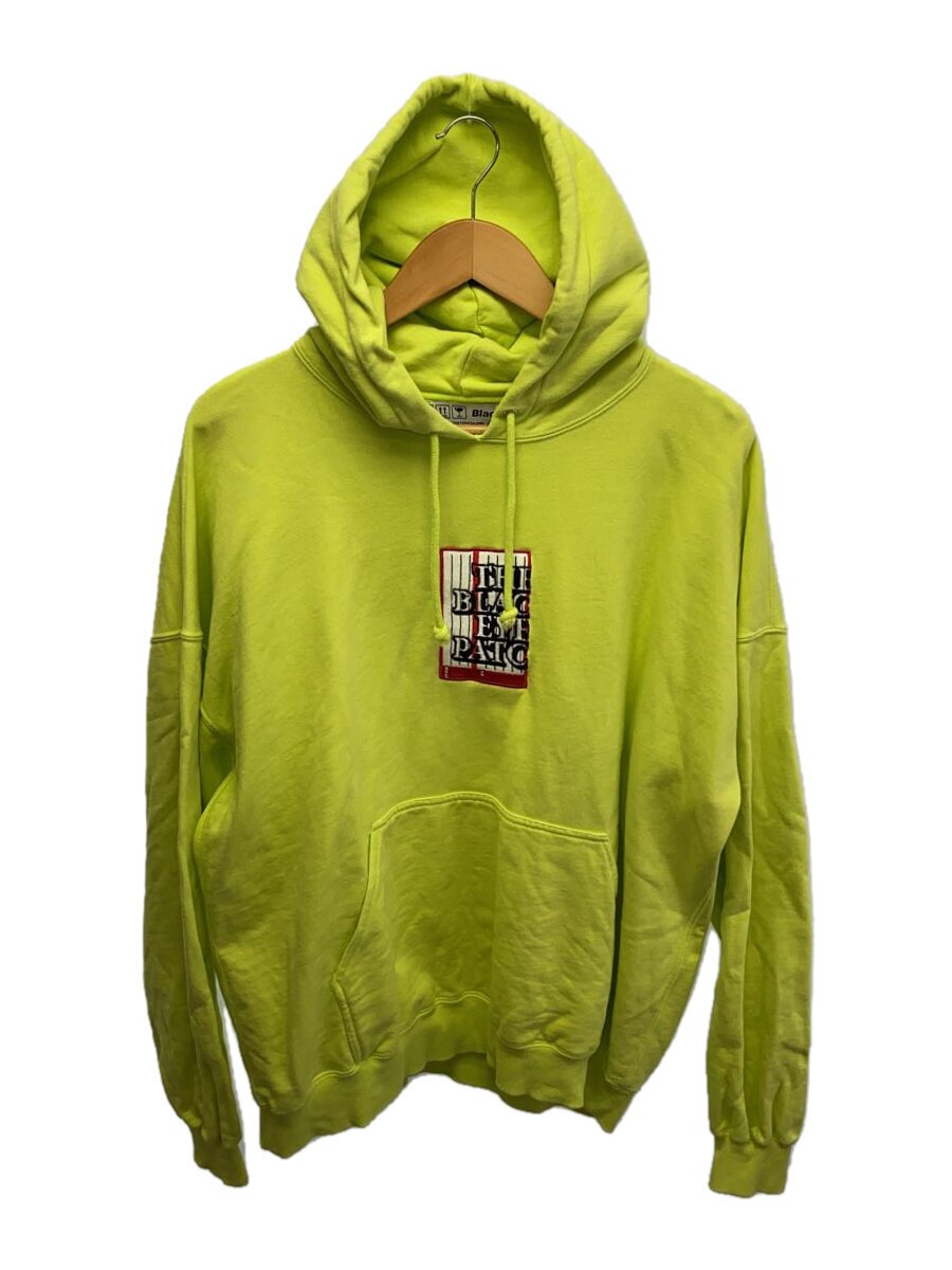 【中古】Blackeyepatch◆パーカー/L/綿織物/YLW/19SS/LABEL HOODIE【メンズウェア】