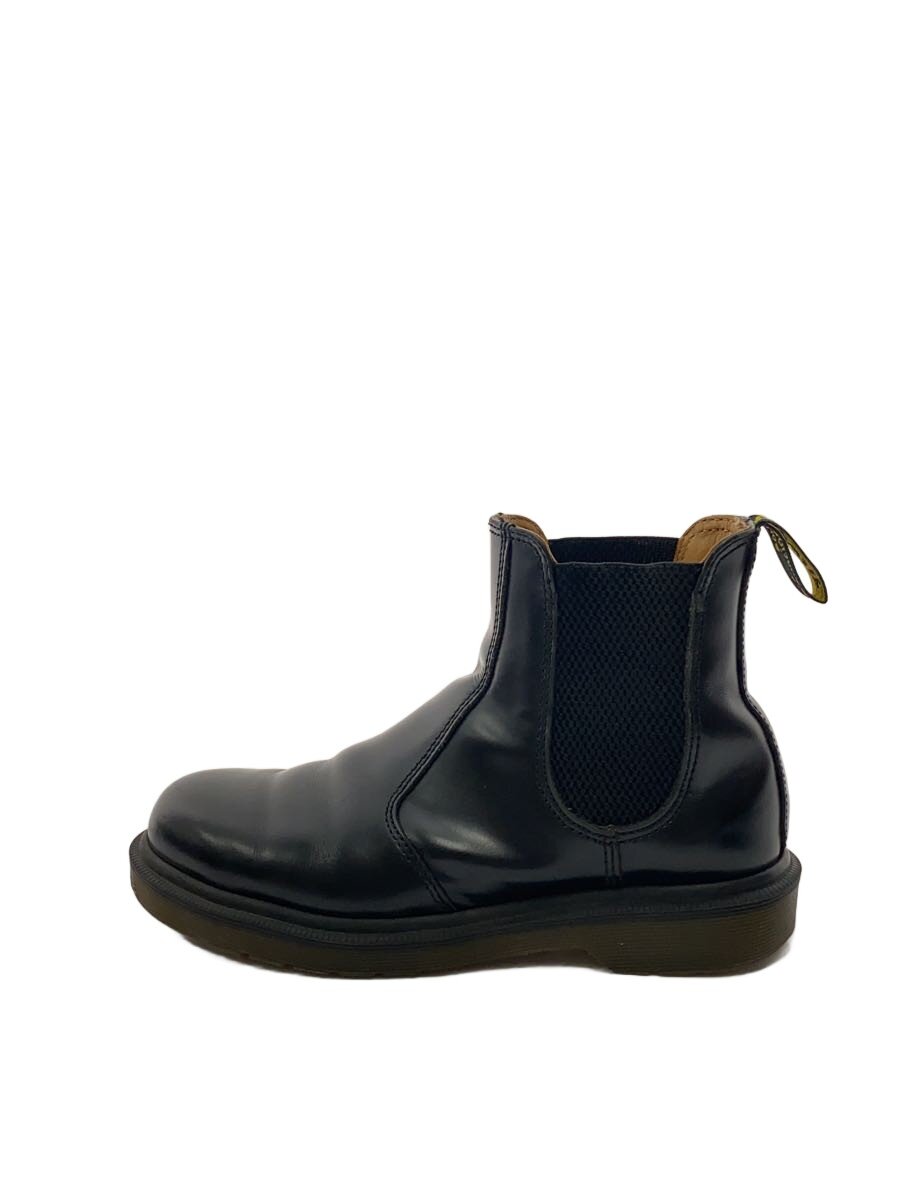 【中古】Dr.Martens◆チェルシーブーツ/サイドゴアブーツ/UK4/黒いこと/なめし革/2976/心魂欠けら有【シューズ】