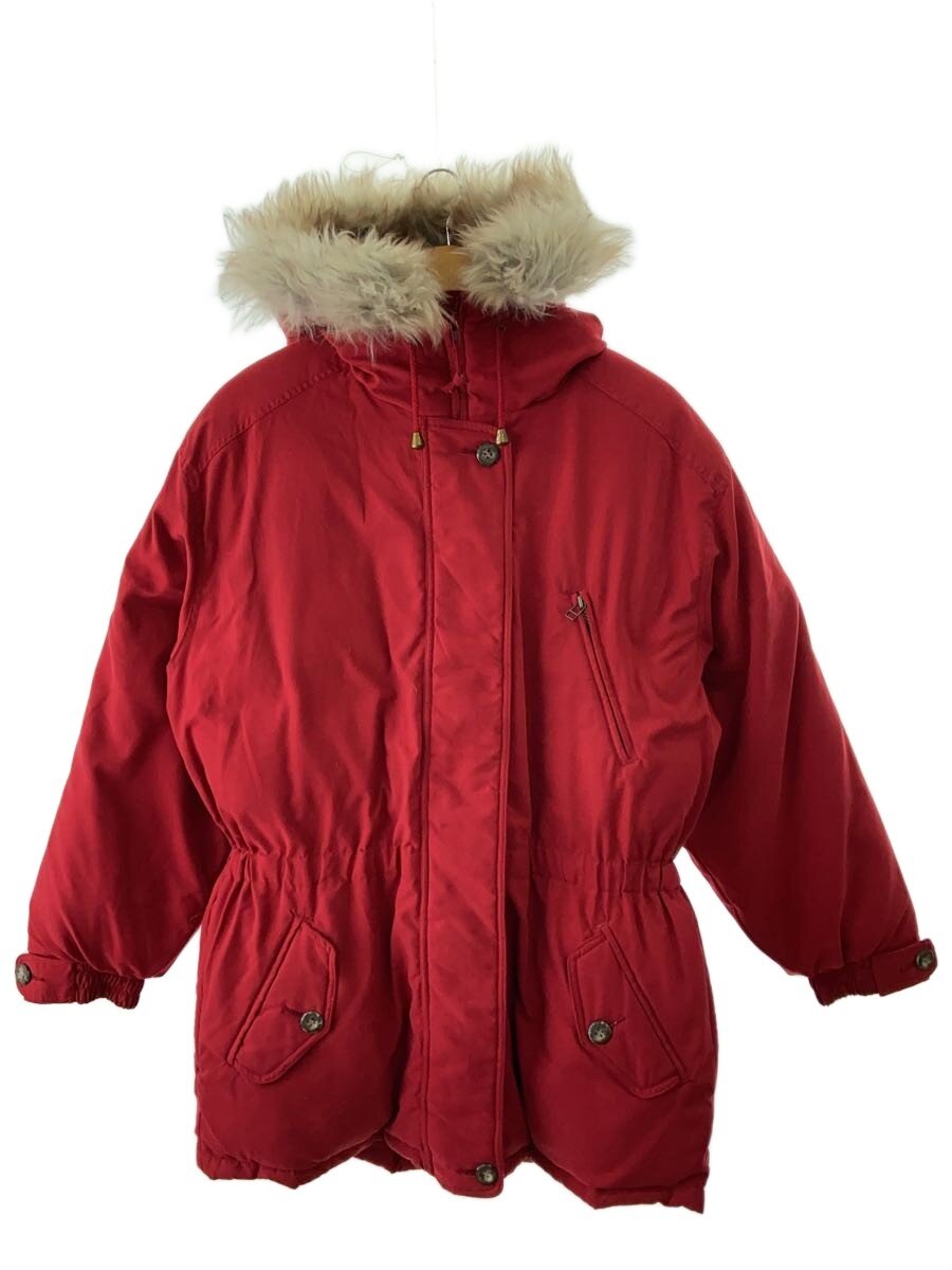 【中古】EDDIE BAUER◆90s～/POLAR PARKA/ダウンジャケット/SIZE:L/ポリエステル/RED/赤/60081//【レディースウェア】｜2ｎｄ STREET 店