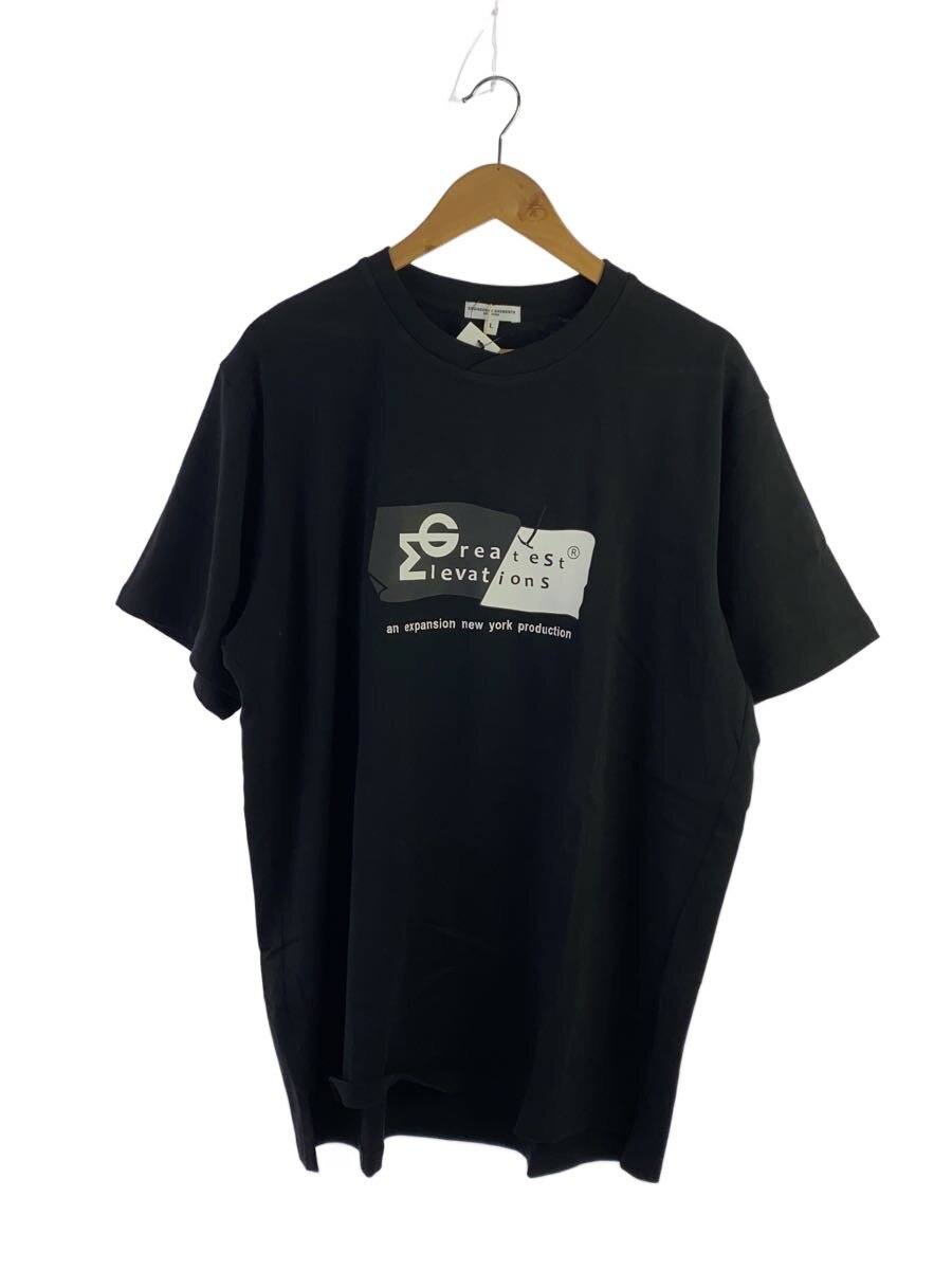 【中古】Engineered Garments◆elevation tee/プルオーバー/L/綿織物/黒いこと/? NULL ?//【メンズウェア】
