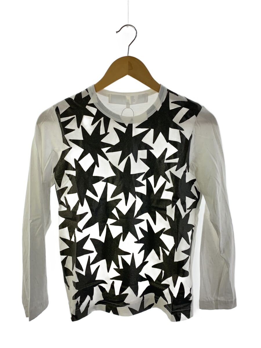 【中古】Tao COMME des GARCONS◆長袖Tシャツ/S/コットン/WHT/TL-T021/AD2023【レディースウェア】|2nd STREET 店