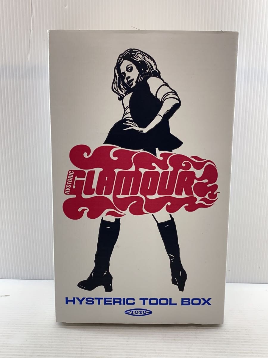 【中古】HYSTERIC GLAMOUR◆TOOL BOX SET/2025ノベルティ品/室内装飾雑貨/ブート型手道具ボックス席【室内装飾小物・日用雑貨】