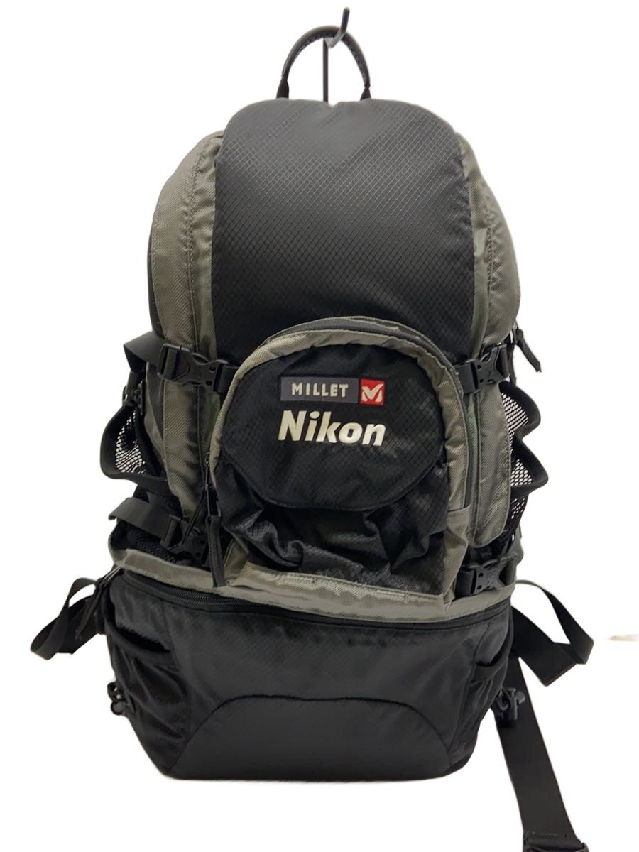 【中古】MILLET◆背嚢/--/BLK/無地/MIS0187【御徒面子】