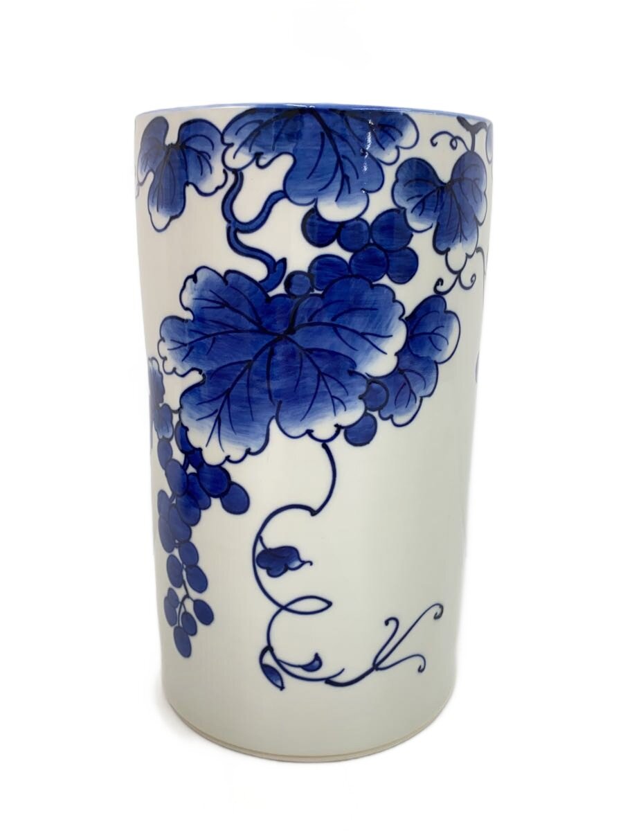 【中古】祥堂/壷・花瓶/WHT/水指/葡萄【インテリア小物・日用雑貨】