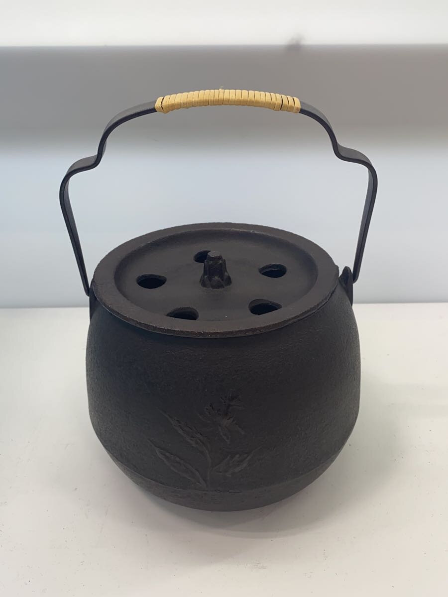 【中古】円錐小体鋳込み/金物/茶がら入れ【勝手もと属具】 その他-食器・カトラリー・グラス-キッチン用品・食器・調理器具