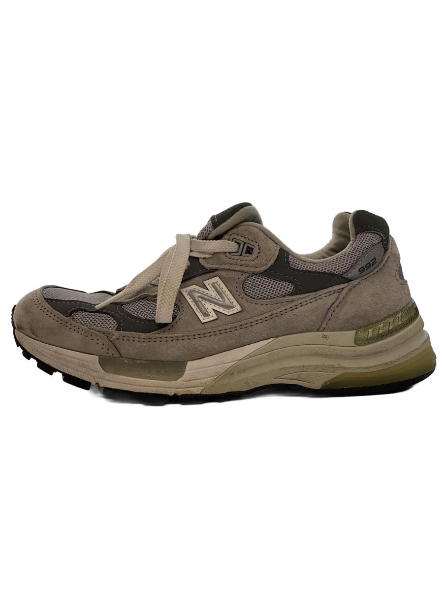 【中古】NEW BALANCE◆M992/薄墨色/MADE IN USA/23.5糎/GRY/スウェード//【シューズ】