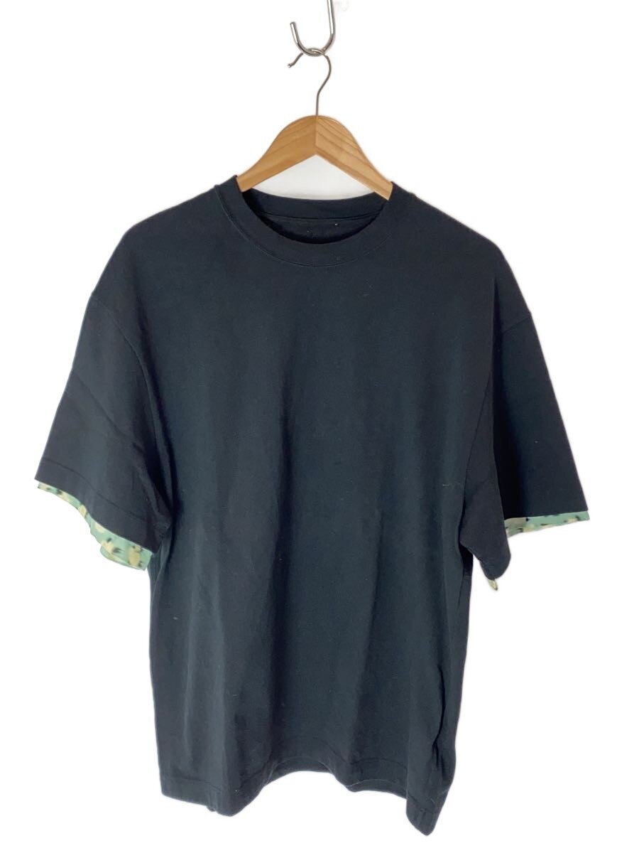 【中古】JIL SANDER◆25AW/T-SHIRT CN SS/M/綿織物/BLK/J61GC0029【メンズウェア】