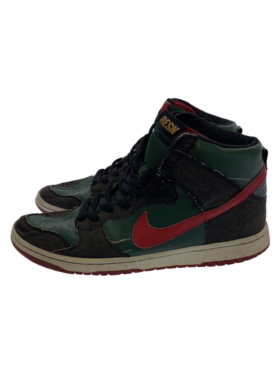 【中古】NIKE◆DUNK HIGH PREMIUM SB/ダンクハイプレミアム/グリーン/313171-362/29cm/GRN【シューズ】｜2ｎｄ STREET 店