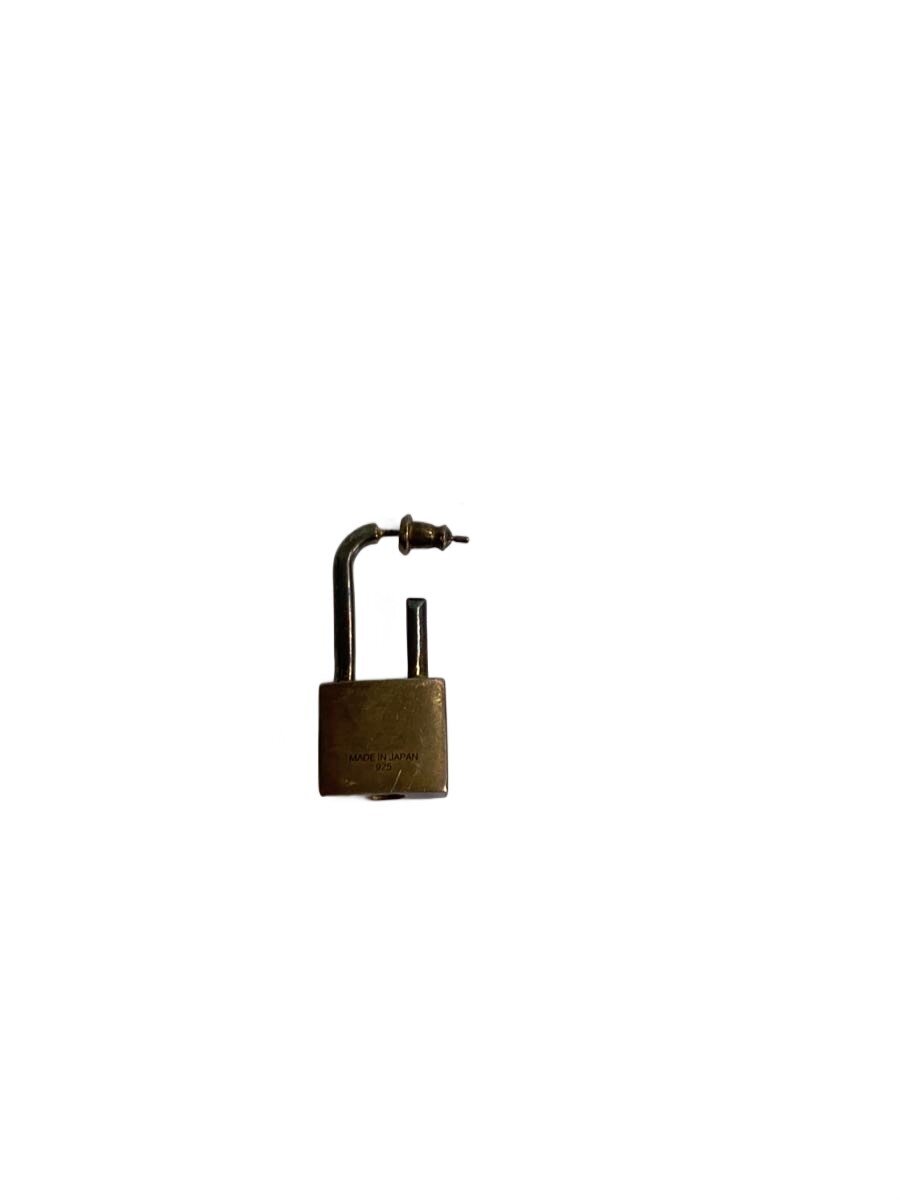 【中古】AMBUSH◆SMALL PADLOCK EARRING/ピアス/SV925/SLV/メンズ//【服飾雑貨他】｜2ｎｄ STREET 店