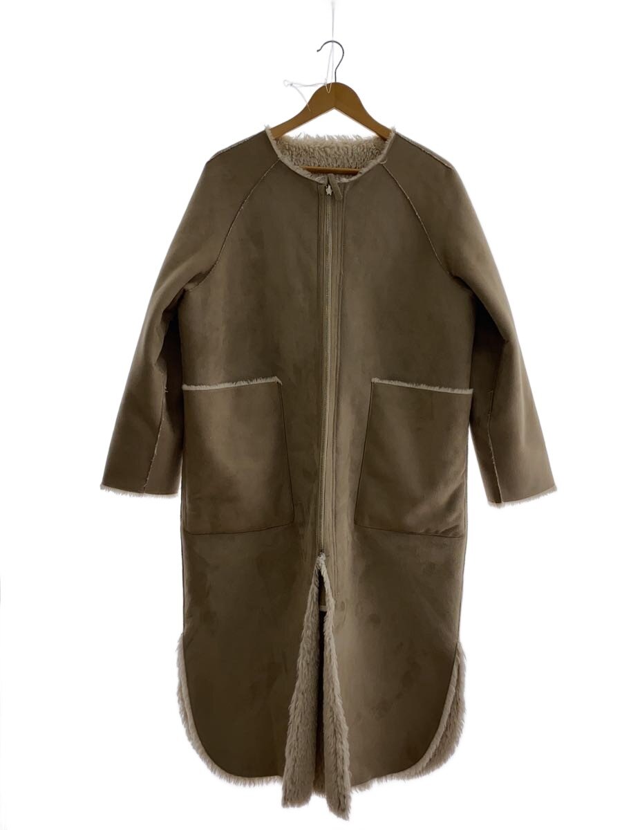 【中古】AMERI◆REVERSIBLE TWIN BOA COAT/コート/FREE/ポリエステル/CRM/01020731010【レディースウェア】|2nd STREET 店