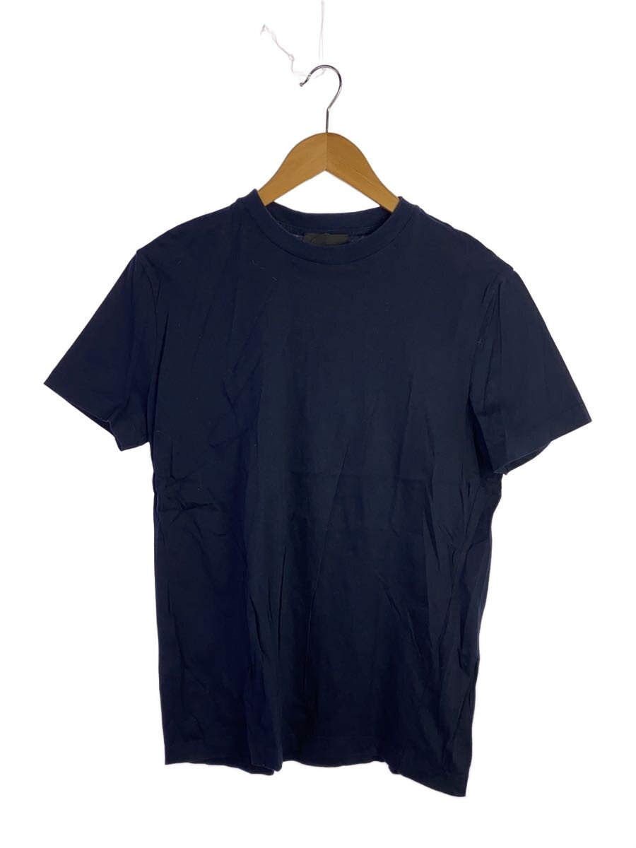 【中古】PRADA◆ティーシャツ/M/綿織物/NVY/無地/UJM492 S181 ILK【レディース御召しもの】