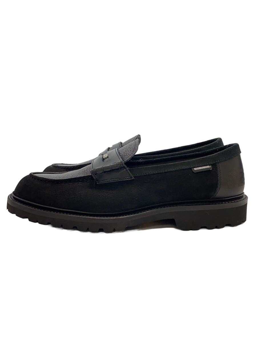 【中古】REGAL Shoe \u0026 Co.◆25ss/置き目毛皮/27糎/BLK【シューズ】
