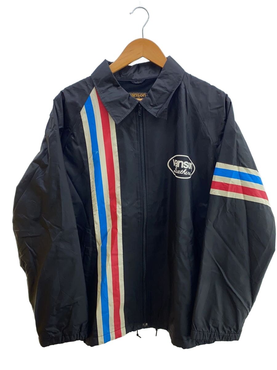 【中古】VANSON◆ナイロンジャケット/L/ナイロン/BLK【メンズウェア】｜2ｎｄ STREET 店