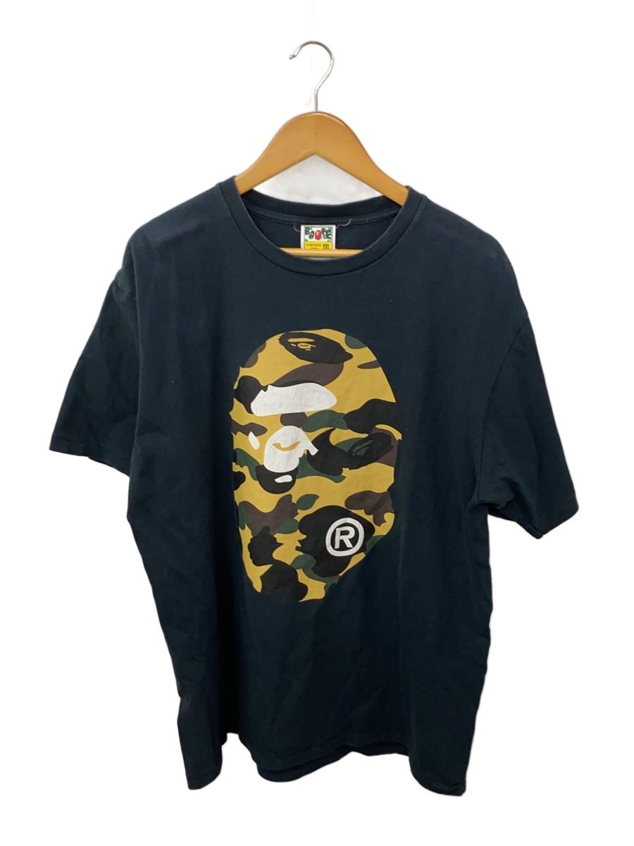 【中古】A BATHING APE◆CAMO BIG APE HEAD Tee/Tシャツ/XXL/コットン/BLK/001TEI301009M//【メンズウェア】｜2ｎｄ STREET 店