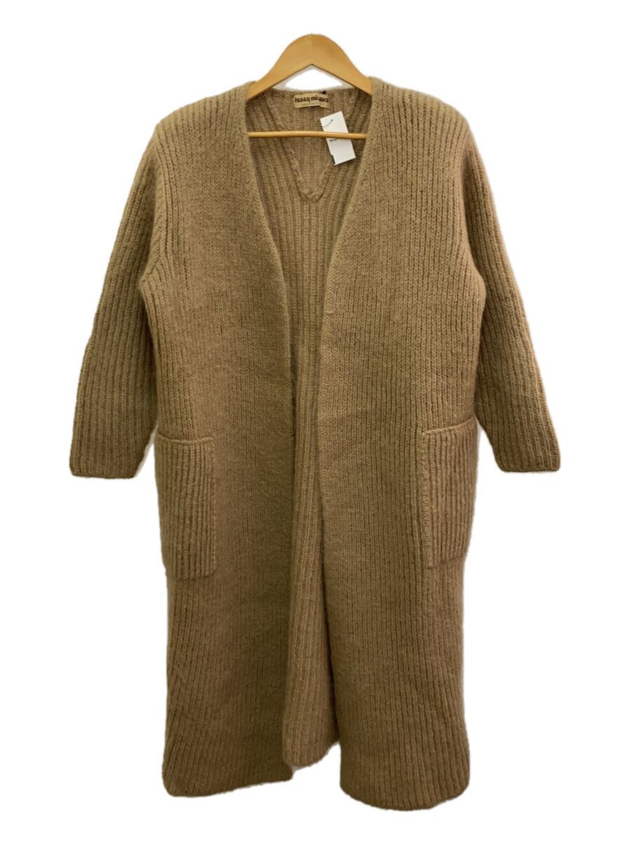 【中古】ISSEY MIYAKE◆80s/オール表現スタイル引き舟/ジレー(朦々たる)/--/羊毛/CML/無地【メンズウェア】