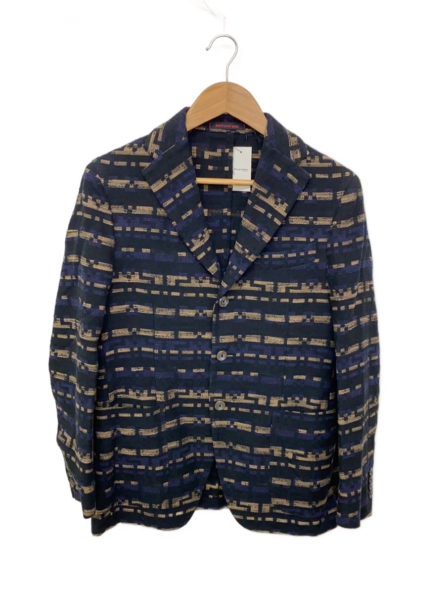 【中古】THE GIGI◆テーラードジャケット/46/コットン/ネイビー/総柄/1318-246/2【メンズウェア】｜2ｎｄ STREET 店
