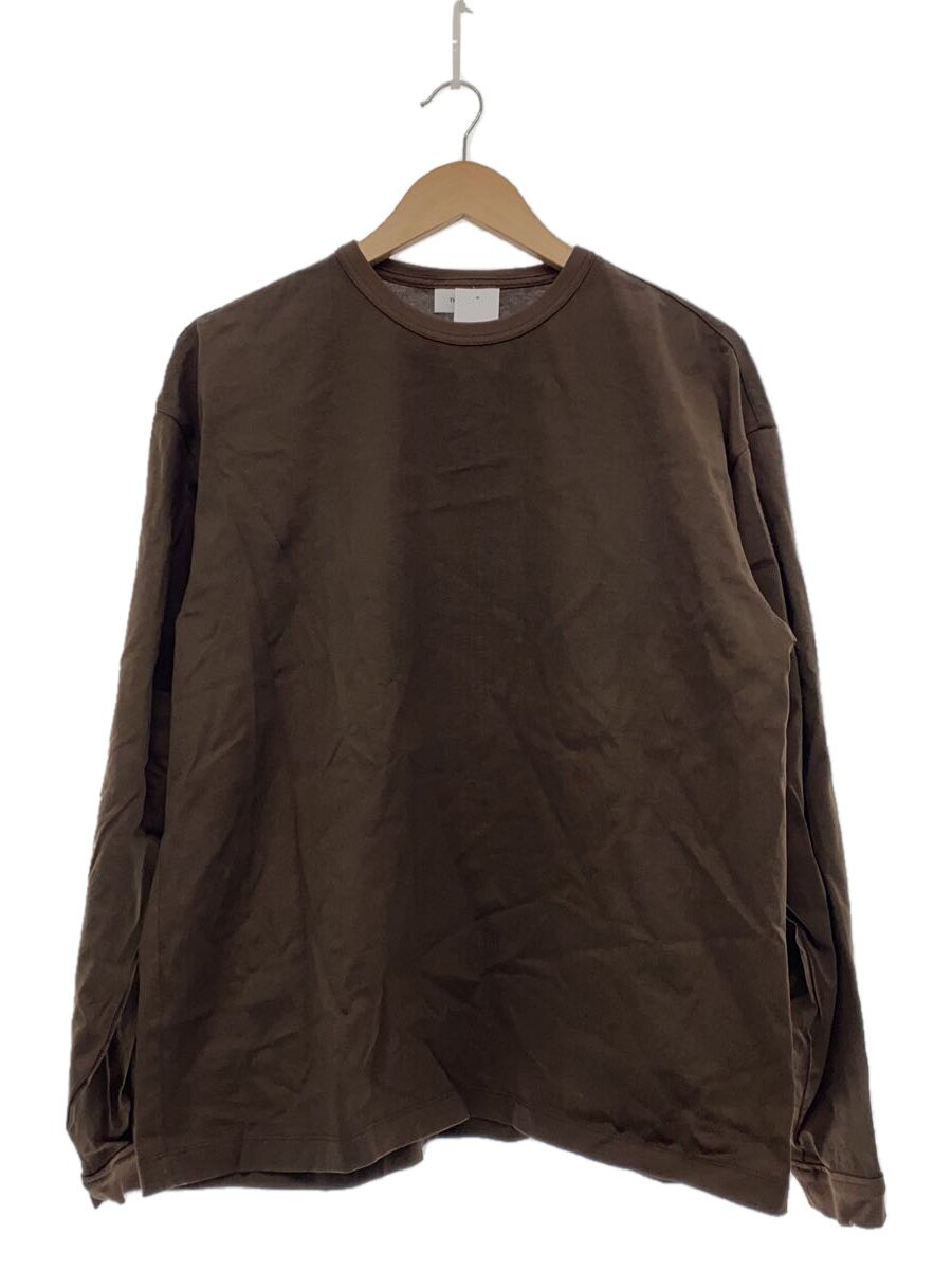【中古】THE RERACS◆長袖プルオーバー/46/綿織物/KHK/22SS-RECS-343L-J【メンズウェア】
