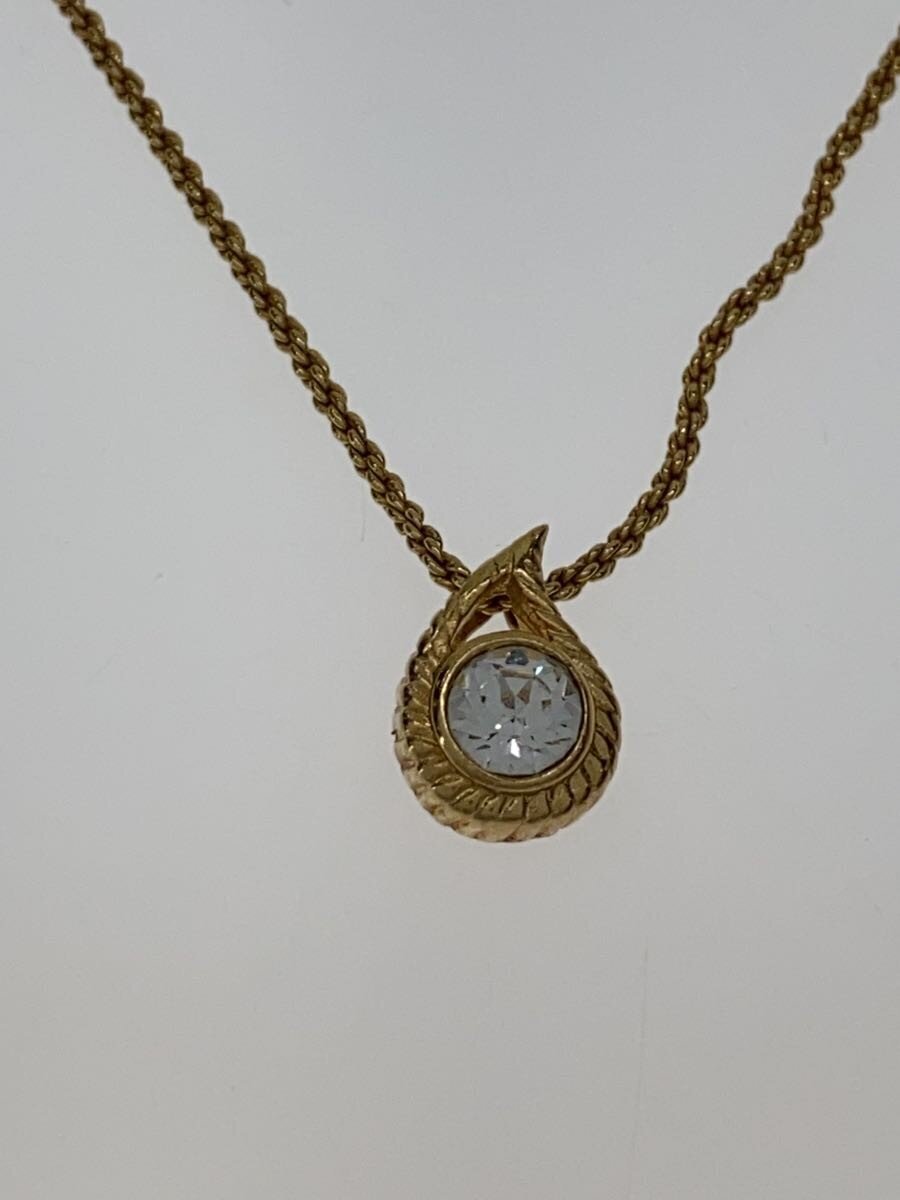 【中古】Christian Dior◆ディオール/首飾り/--/色合い石ころ/GLD/いの一番有/レディース/ゴールド【服飾雑貨他】