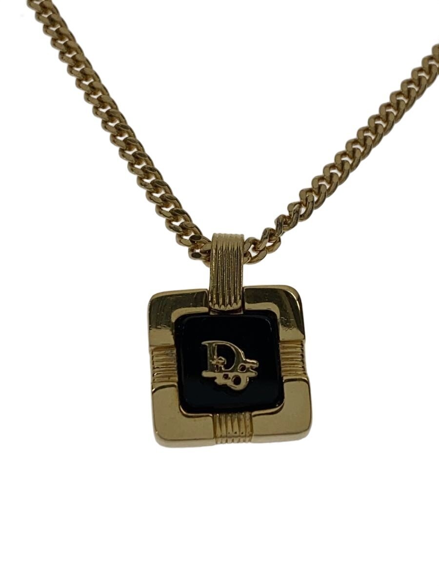 【中古】Christian Dior◆ディオール/首飾り/--/色合い石ころ/GLD/いの一番有/レディース/ゴールド【服飾雑貨他】