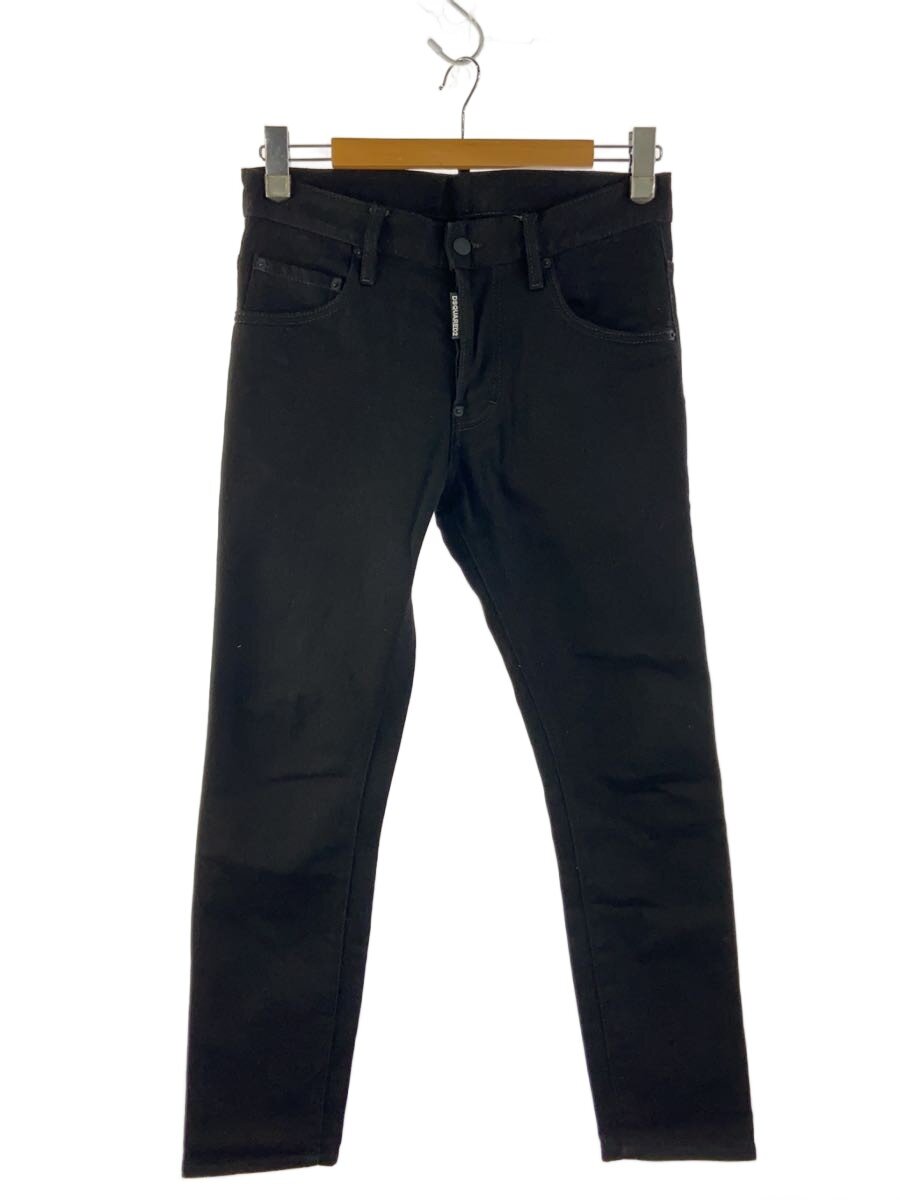 【中古】DSQUARED2◆スキニーパンツ/46/デニム/BLK/無地/S71LB1083【メンズウェア】|2nd STREET 店