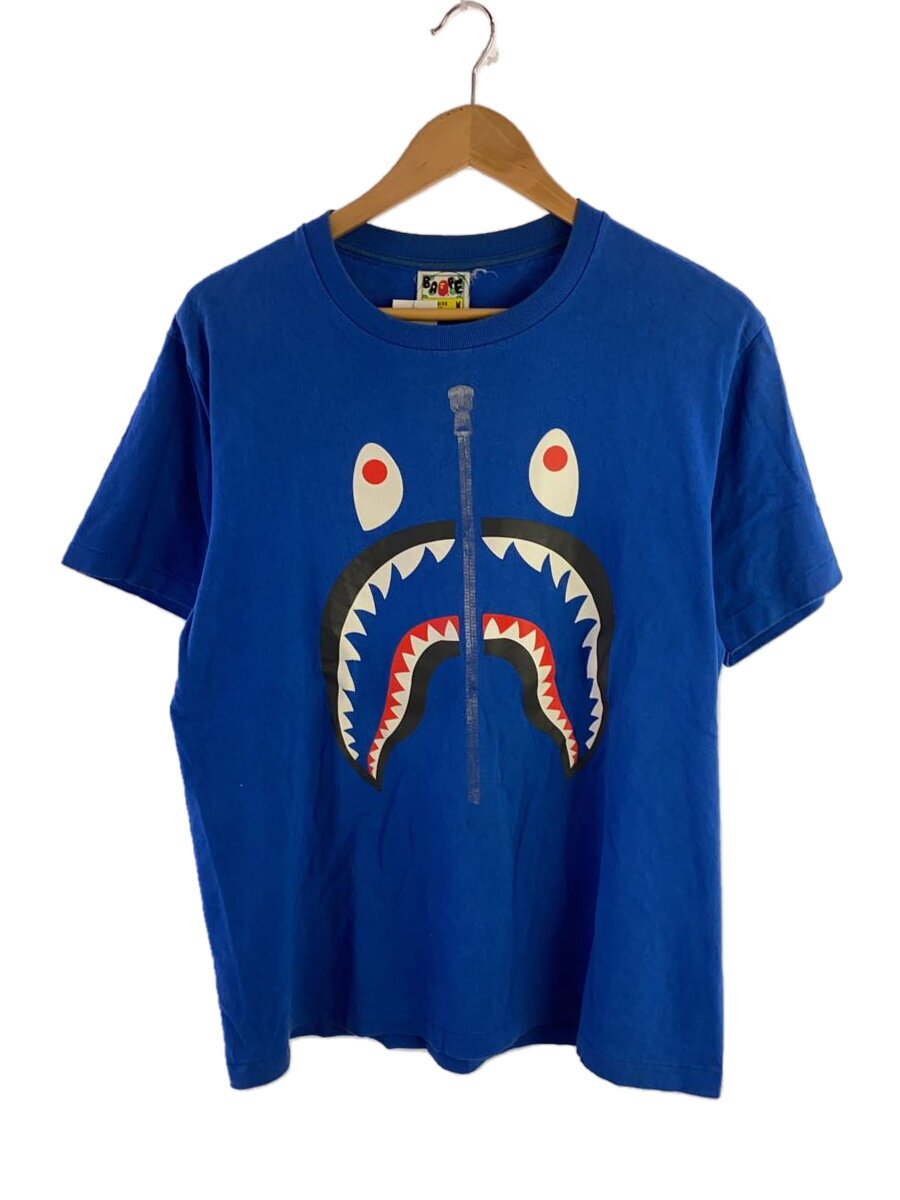 【中古】A BATHING APE◆プルオーバー/M/綿織物/BLU【メンズウェア】