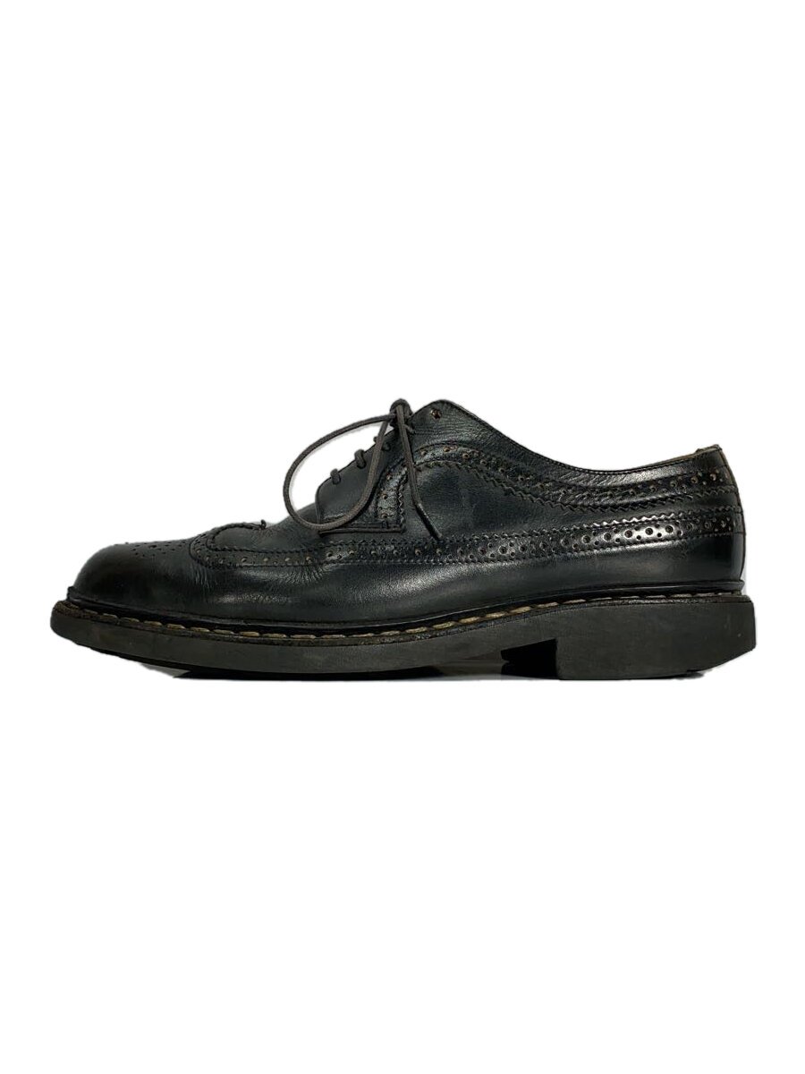 【中古】Paraboot◆御召しものシューズ/UK7/BLK/なめし革/19441 11【シューズ】