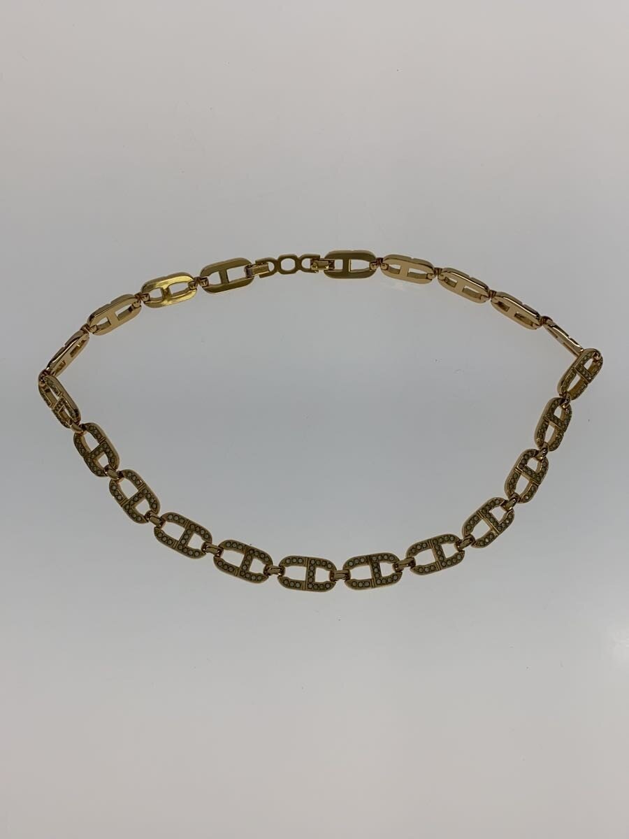 【中古】Christian Dior◆ディオール/首飾り/--/伝達ルート石ころ/GLD/とっ始め無/レディース/チョー鉄道車両/ゴールド【服飾雑貨他】