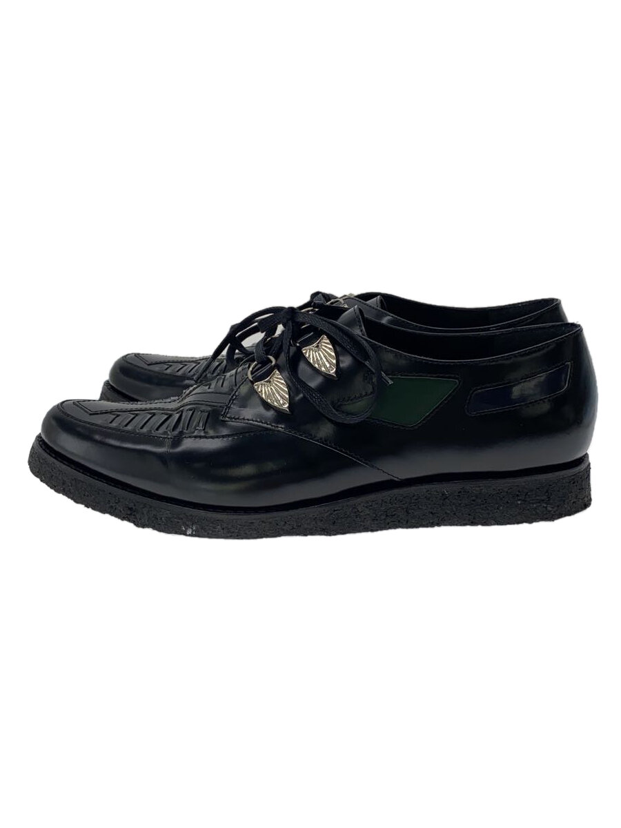 【中古】TOGA◆お召しものシューズ/41/BLK/チャンキーダービーシューズ//【シューズ】