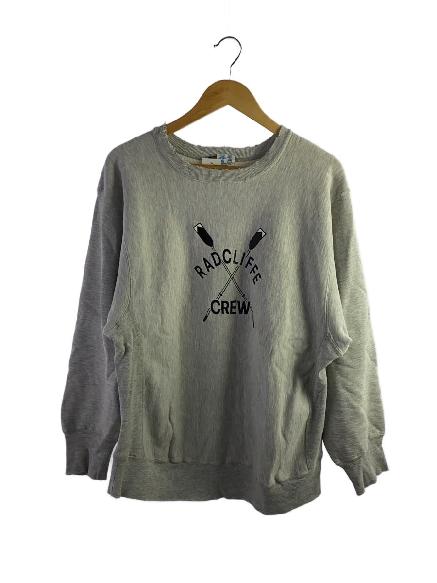 【中古】Champion◆80s/流汗/XL/綿織物/GRY/RADCLIFFE【メンズウェア】