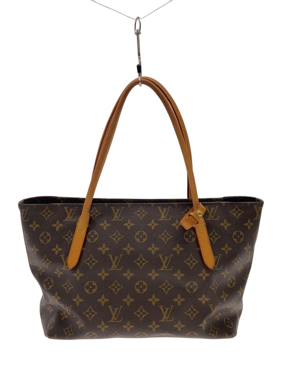 【中古】LOUIS VUITTON◆ラスパイユPM_モノグラム・帆布/PVC/BRW【御徒面子】