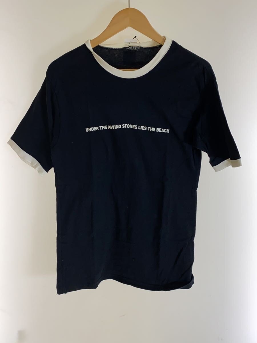 【中古】UNDERCOVER◆Tシャツ/L/コットン/BLK/90-00s/uc-55-t-o9/アーカイブ・プリント/リンガーtee【メンズウェア】｜2ｎｄ STREET 店