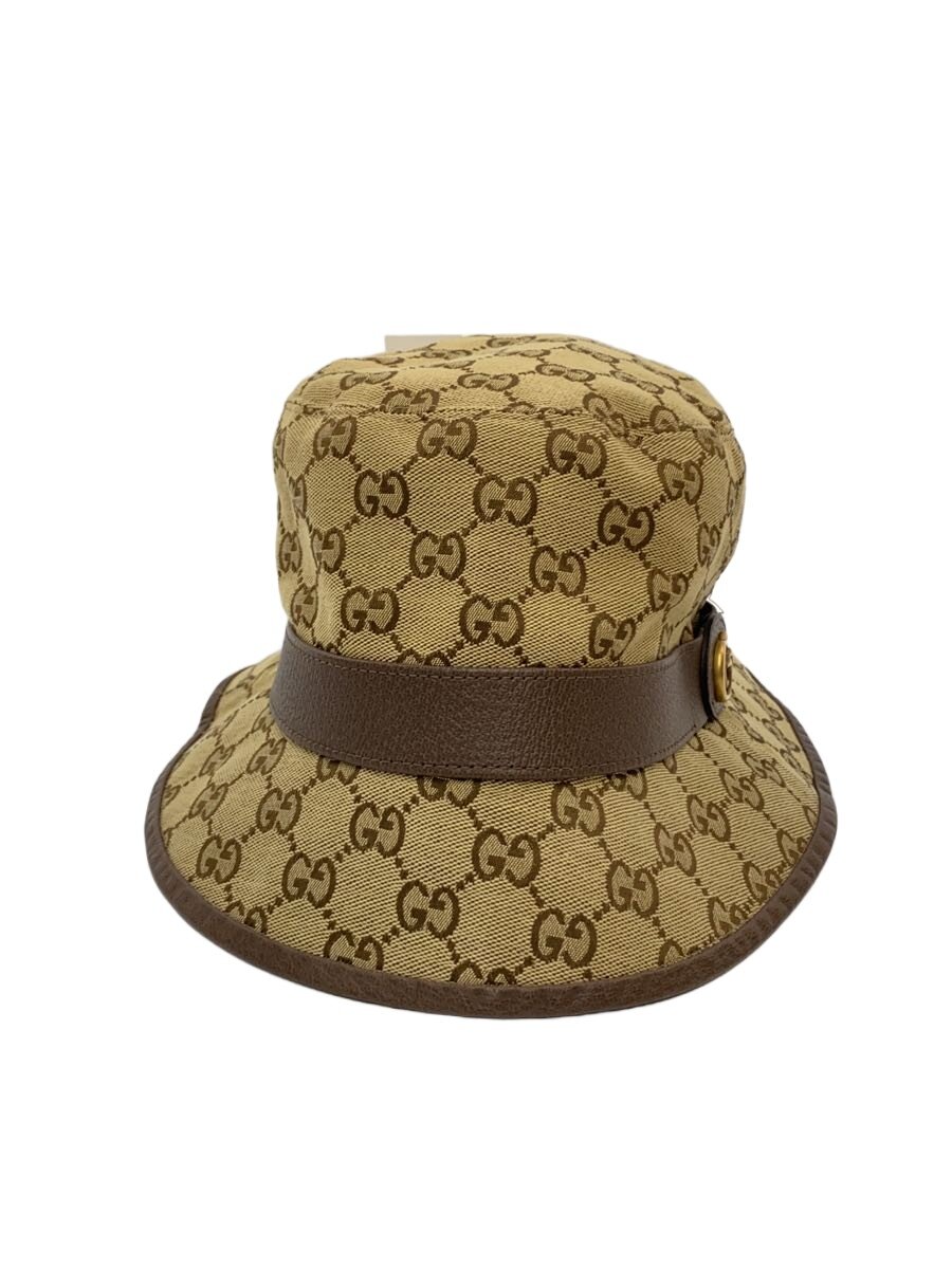 【中古】GUCCI◆バケットハット/L/コットン/CML/総柄/メンズ/576587 4HG62【服飾雑貨他】|2nd STREET 店