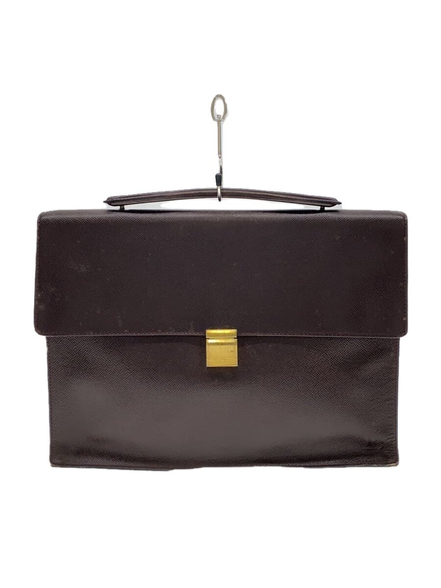 【中古】LOUIS VUITTON◆アンガラ_引き分けガ_BRW/なめし革/BRW【御徒面子】