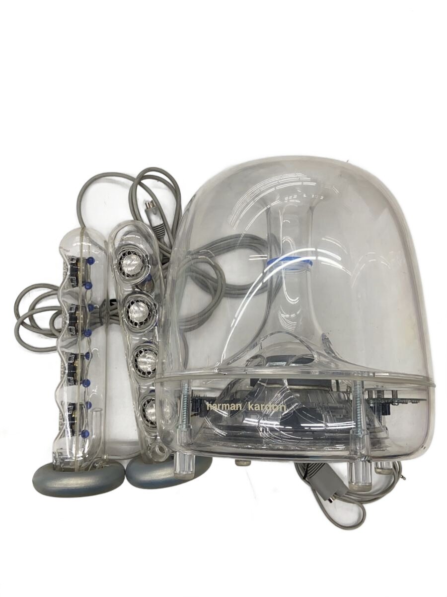 【中古】SoundSticks ハーマンカードン ウー毛革/金棒引き//【家電・視覚的・オーディオ】