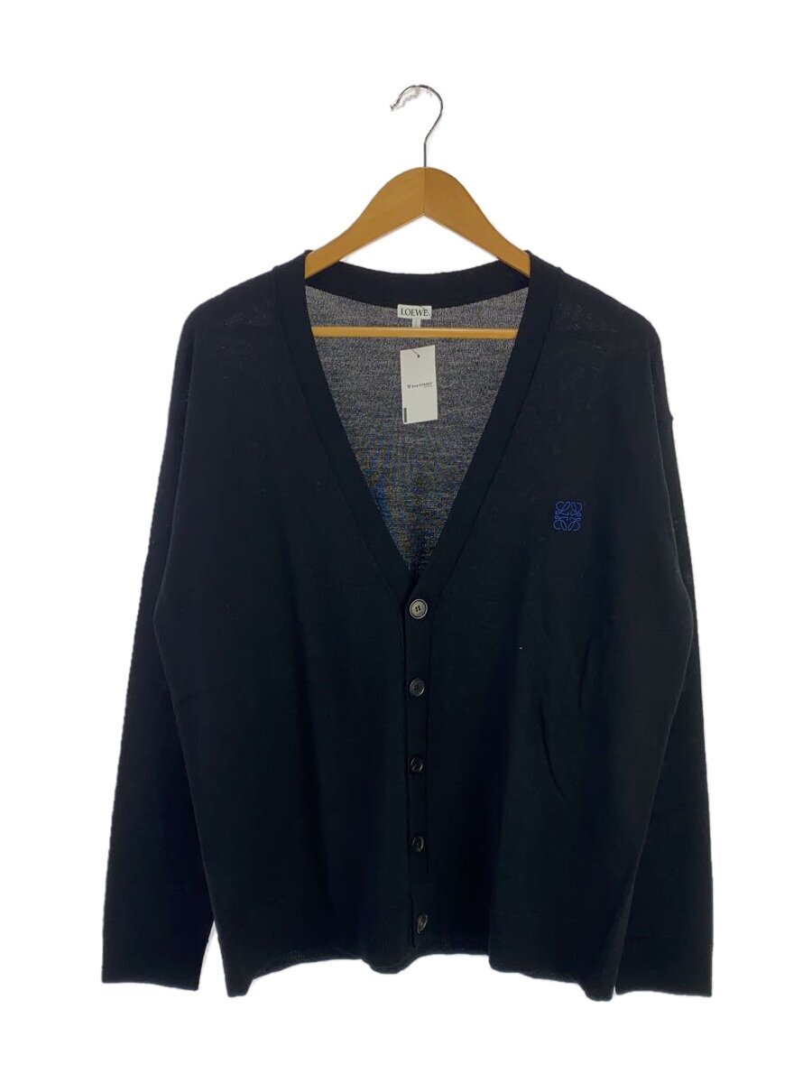 【中古】LOEWE◆アナ瓦刺しゅう/ジレー(薄っぺら)/M/羊毛/BLK/Q825Y16K05//【メンズウェア】