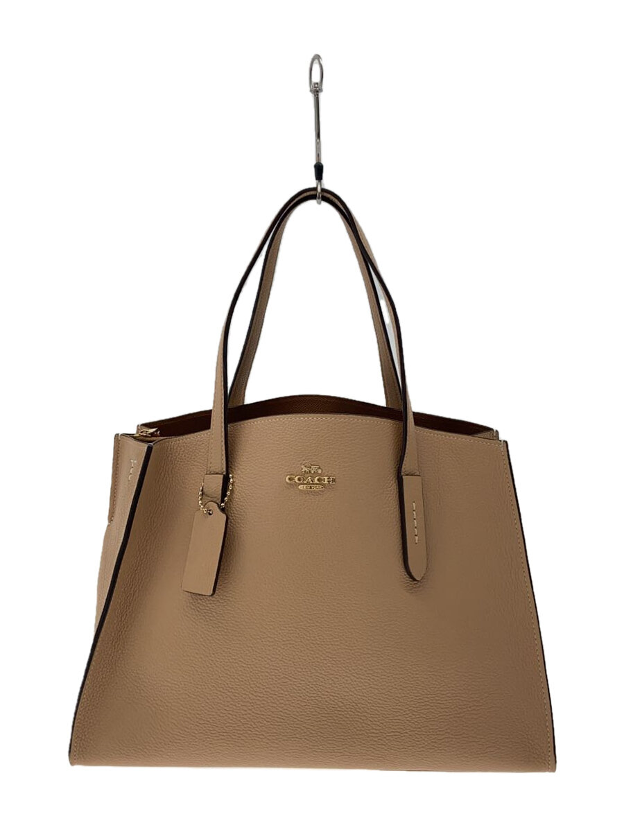 【中古】COACH◆COACH コーチ トートバッグ/レザー/BEG/25137/【バッグ】｜2ｎｄ STREET 店