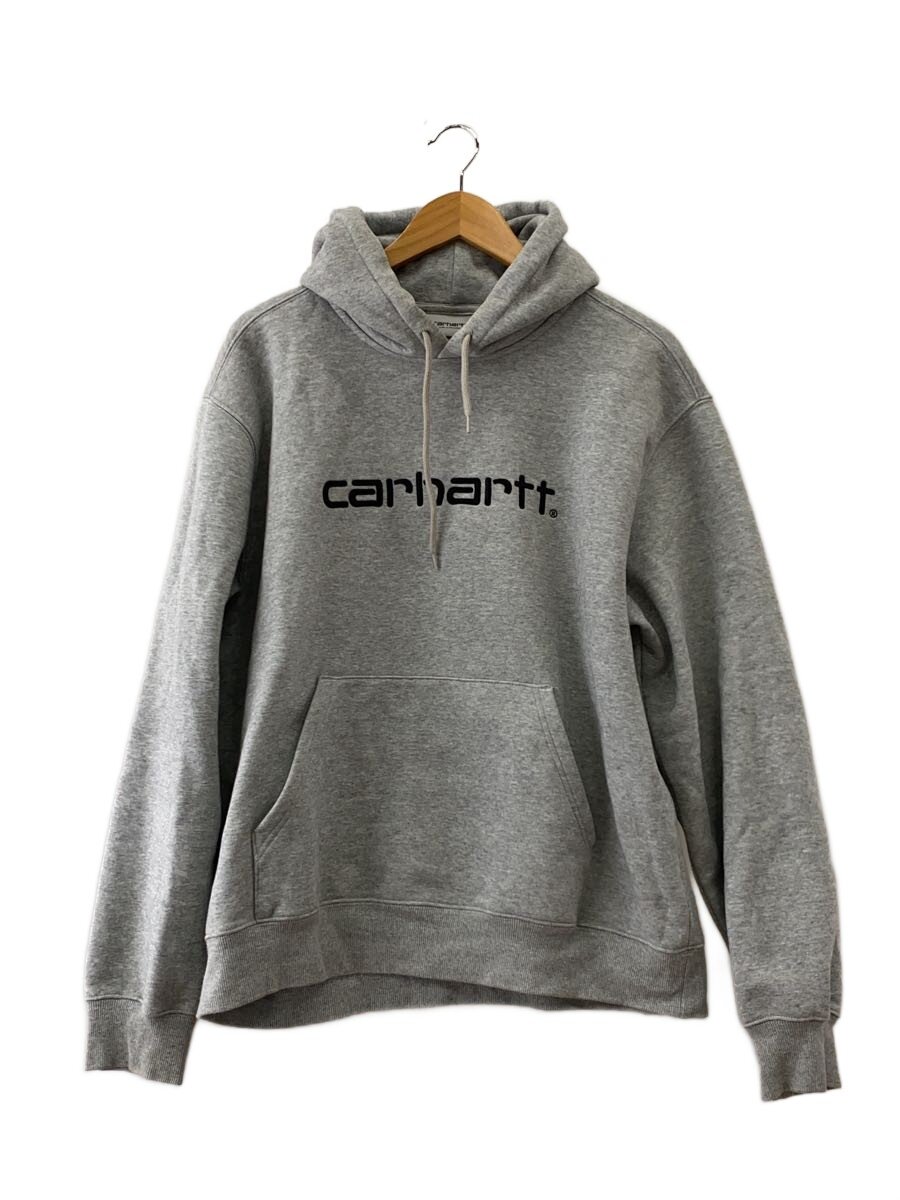 【中古】Carhartt◆パーカー/L/綿織物/GRY//【メンズウェア】