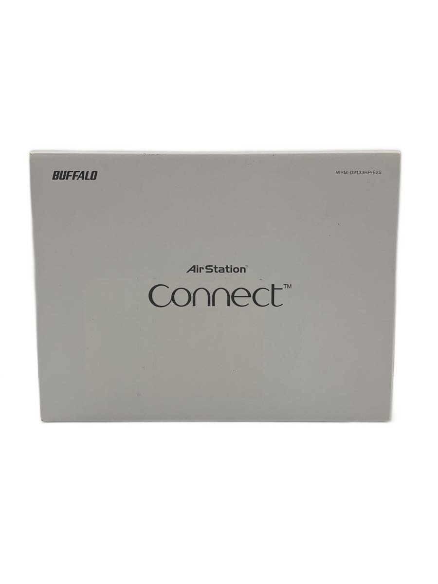 【中古】BUFFALO◆無線LANルーター(Wi-Fiルーター) AirStation connect WTR-M2133HP/E2S【パソコン】