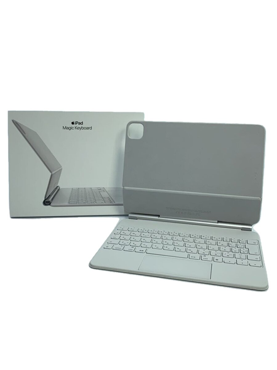 【中古】Apple◆ジャンク品/iPad Magic Keyboard White /マイコン境界線の外側計器/MJQJ3J/A/箱//【マイコン】